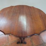 Table get leg en acajou