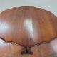 Table get leg en acajou