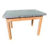 Table années 50 avec rallonge