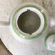 Duo of a teapot and a milk jar 60s