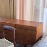 Enfilade Mid-Century en teck, modèle FA66 par Ib Kofod-Larsen pour Faarup