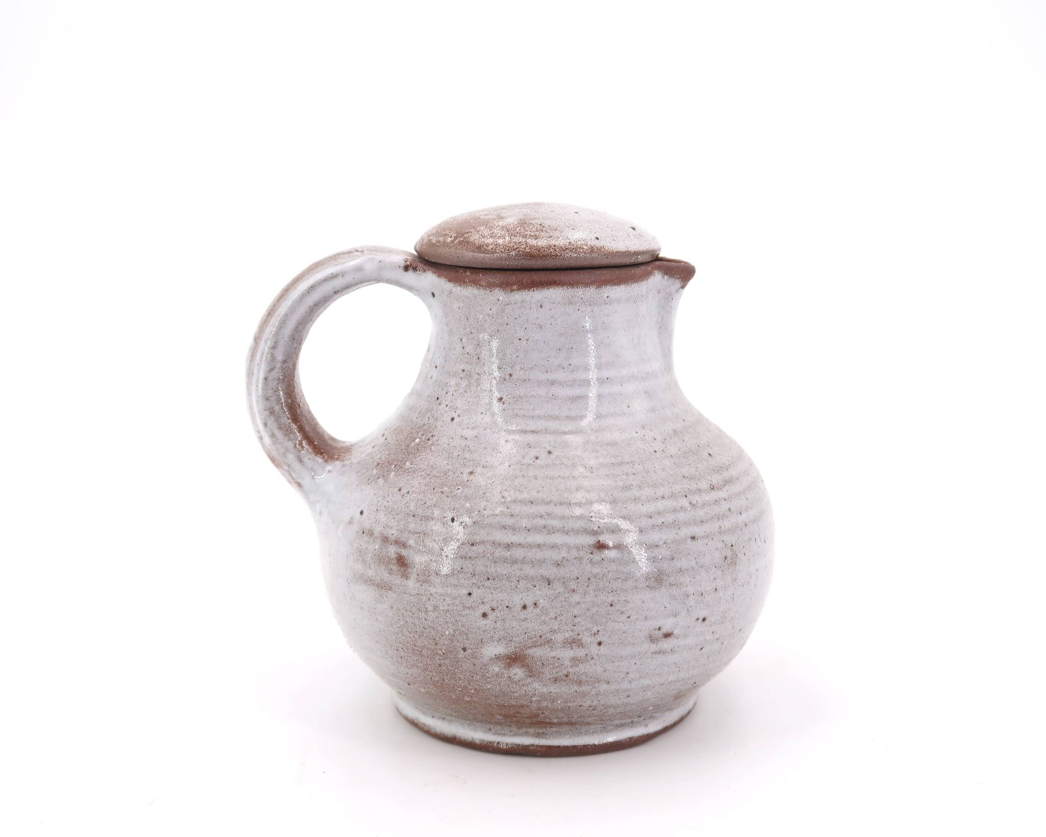 Stoneware teapot by Jeanne and Norbert Pierlot, Ratilly, 1960s