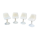 Chaises années 70 pied tulipe