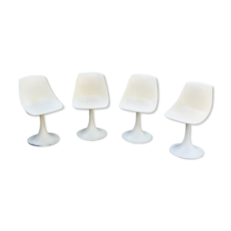 70s foot tulip chairs