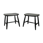 Paire de tabourets pour Hagafors 1960
