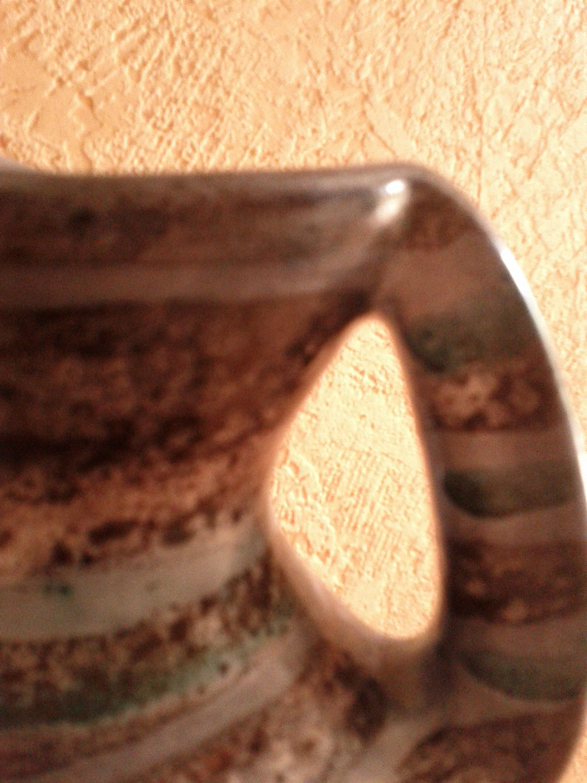 Pitcher ceramic signed Onet