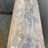 One-door stripped pine sideboard