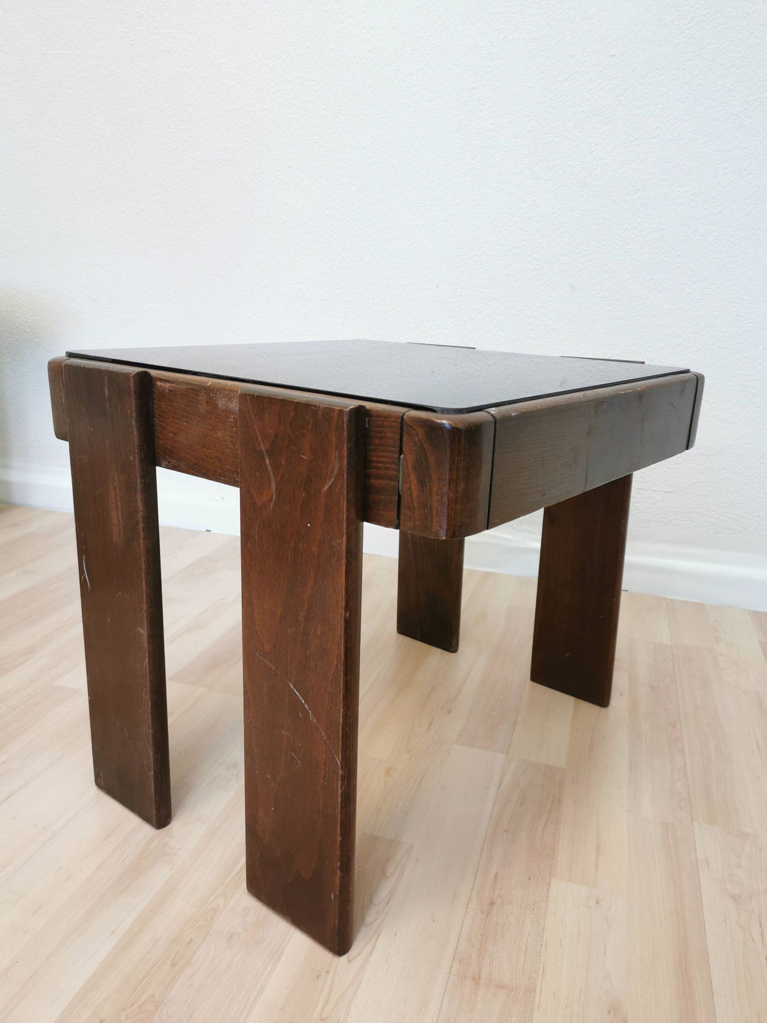 Set of 3 vintage nesting tables / gianfranco frattini for meblo / 1960s / mid-century