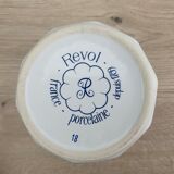 Vintage cherry porcelain jam jar