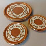 Verceram trivet and 2 bottle coasters