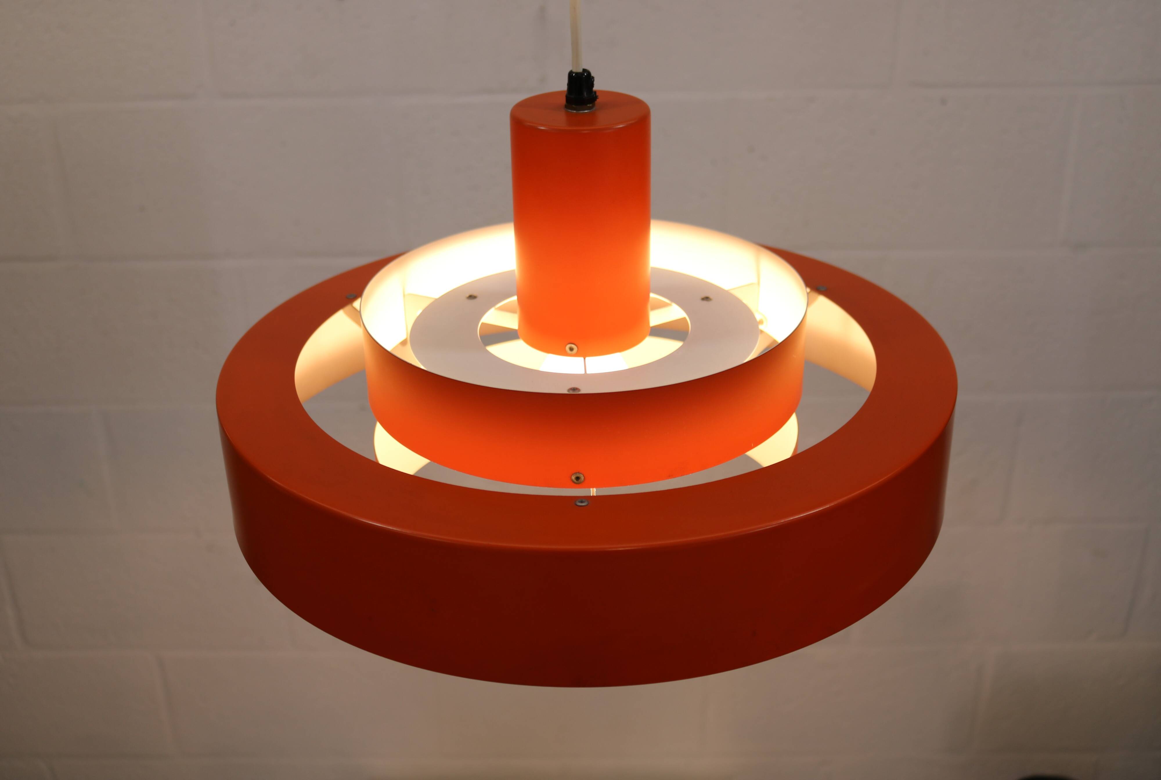 Mid-century modern hanging lamp by Jo Hammerborg - Fog & Morup - model Equ