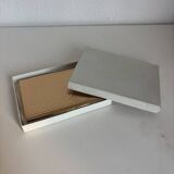 Vintage 1960s gold-plated cigarette case from France - 13 x 10 cm