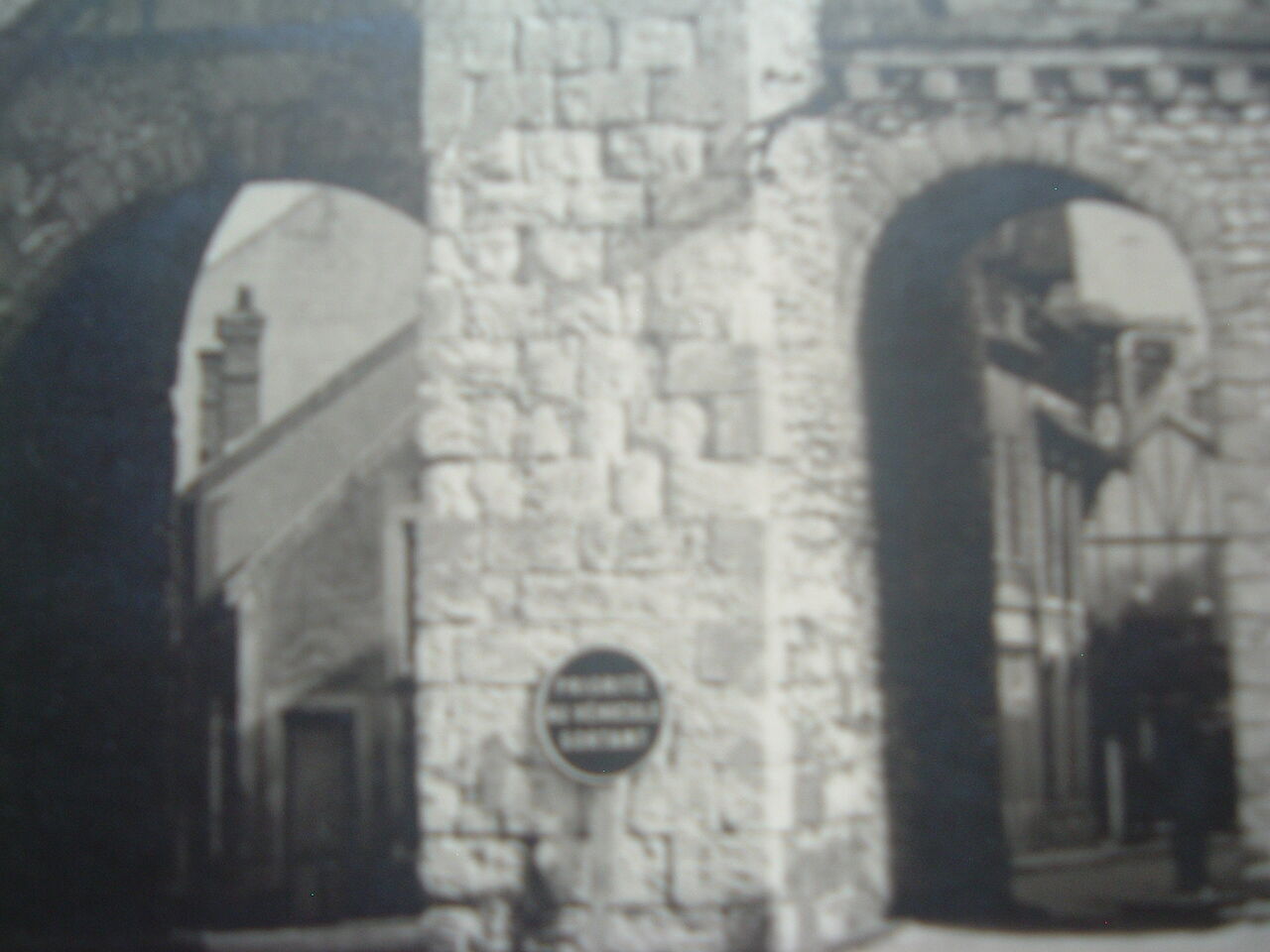 Photography silver 1950 moret sur loing porte de samois, seine & marne 77, photo kodak coffin