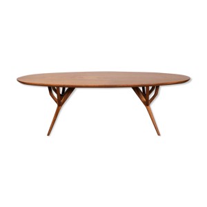table basse en acajou