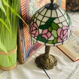 Lamp inspired by vintage Tiffany style Art Nouveau.