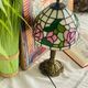 Lamp inspired by vintage Tiffany style Art Nouveau.