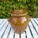 8L wine pot in vintage enamelled stoneware