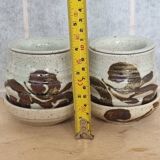Studio Pottery Tea Cup, Saucer and Infuser Set