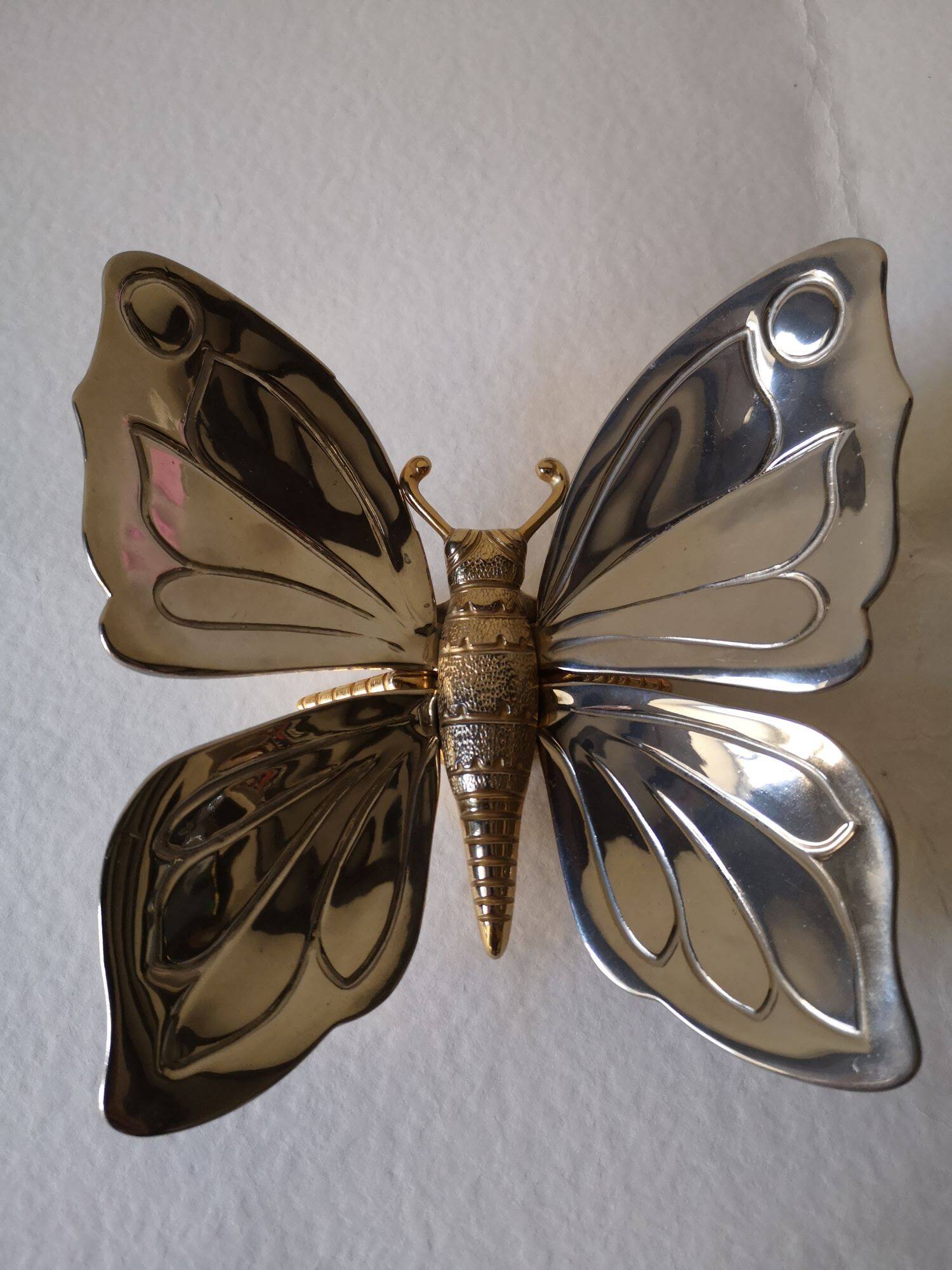 Vintage butterfly ashtray
