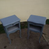 Pair of beside table Louis XV style