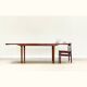 Mid-century McIntosh double extending dining table