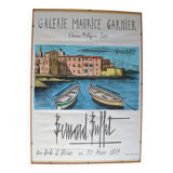 Bernard Buffet Saint Tropez Lithograph Poster Mourlot Paris 1984