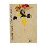 Sketch by Christian Lacroix