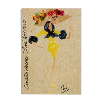Sketch by Christian Lacroix