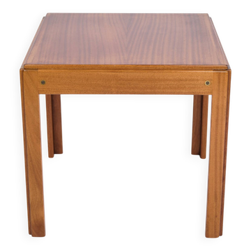Table d'appoint - Carrée - Teck - Illum Wikkelsø - Design danois - Années 1960