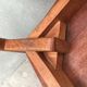 Mid-century German coffee table series 400 in teak by Hartmut Lohmeyer for Wilkhahn, 1950s.