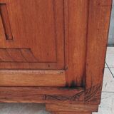 Art Deco period carved oak sideboard