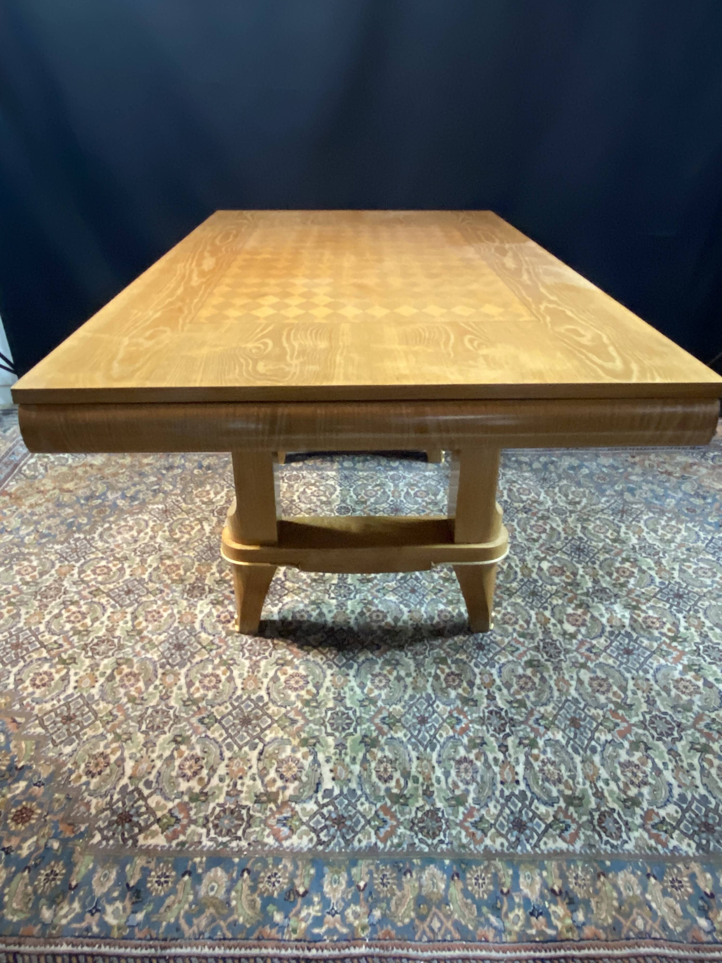 Dining table with two drawers, Vintage design 1955-1965
