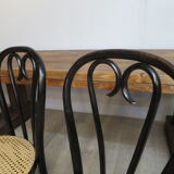 Pair of chairs bentwood black