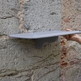 Rustic wooden wall mount