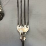 Ensemble ancien 20 couverts en métal argenté