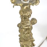 Paire de lampe Rococo Bronze