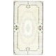 Vintage Turkish Oushak Handmade Wool Cotton Beige Area Rug 117x219