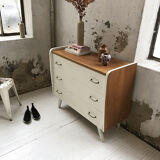 White vintage chest of drawers