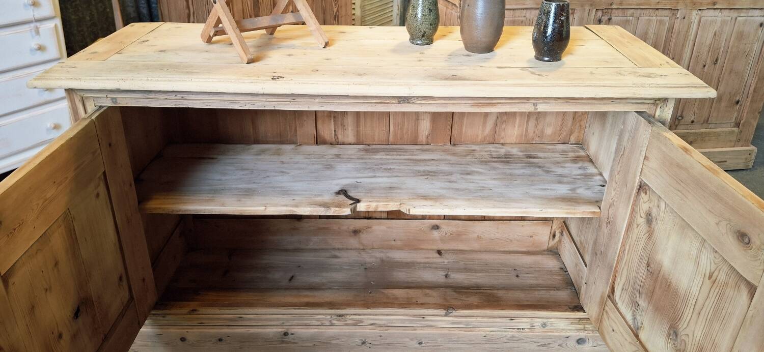 Antique pine sideboard