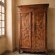 19th century Bressan antique wardrobe in good condition.