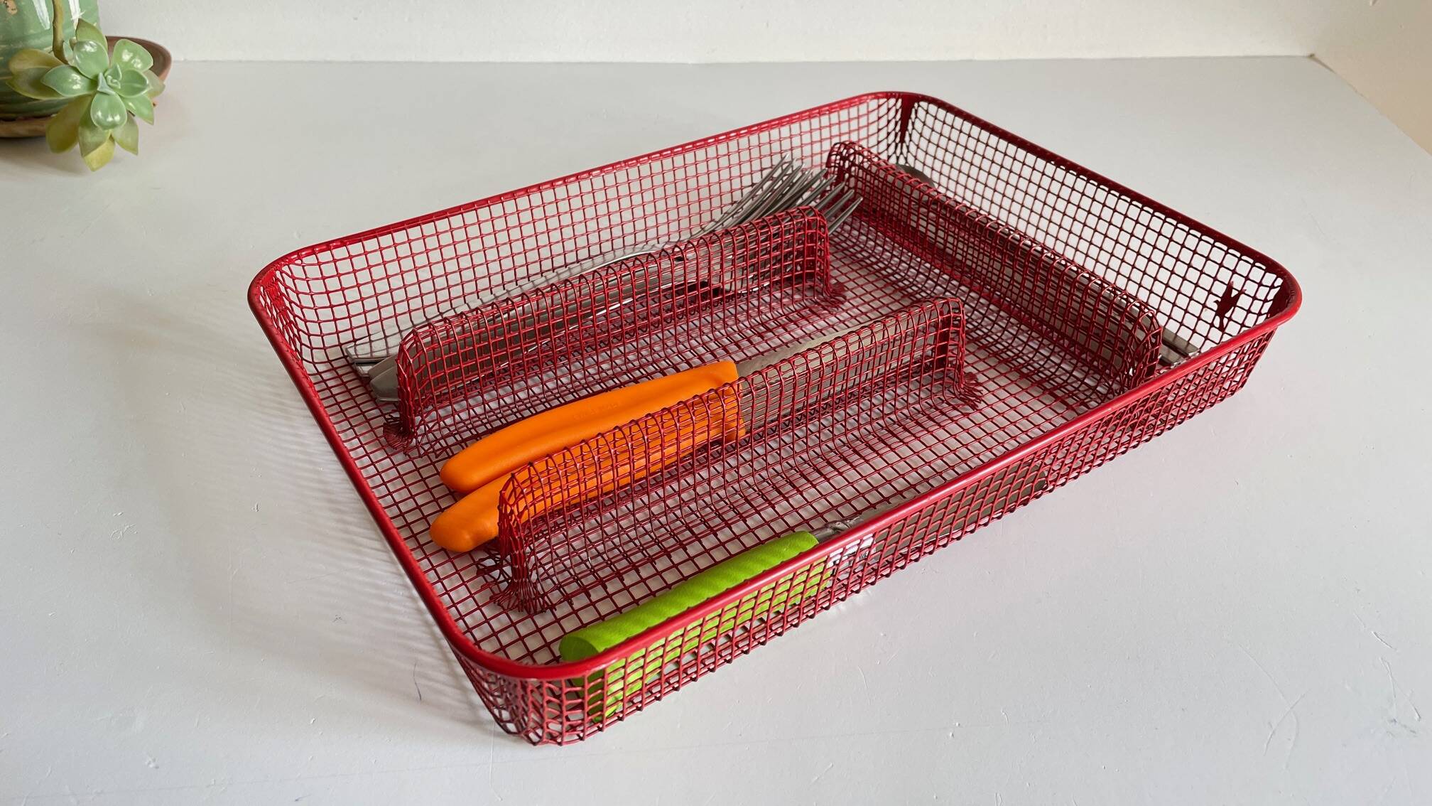 Panier Range Couverts Fil d'acier