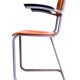 Chaise en contreplaqué et accoudoirs en bakélite, Pays-Bas 1940