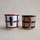 Two cups model Béarn Creil Montereau