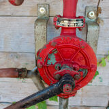 Pair of vintage petrol pumps from the japy brand, 1900
