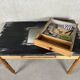 Table de travail en bois ancien