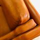 Sofa in cognac leather 1960