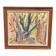 Original Swedish Oil on Panel – “Trees (Abstract Composition)” by Alam