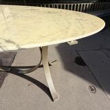 White Marble Table Osvaldo Borsani T102 for Tecno