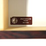 Scandinavian chest of drawers in rosewood, Glas & Trä, Sweden, 1960