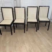 6 chairs Pierre Vandel, Paris, 1970s